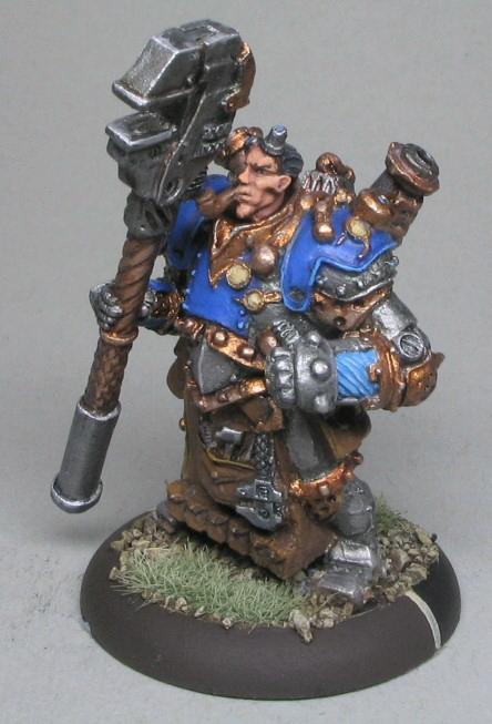 Figurine Warmachine Sturgis KS Exclusive Avec Captain Arlan Et Skire, Peinte